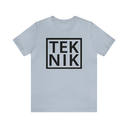 TEKNIK Black Text Tee