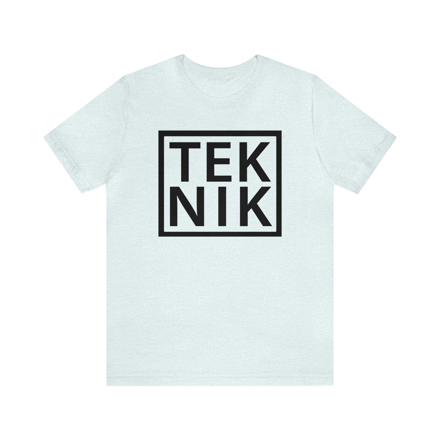 TEKNIK Black Text Tee