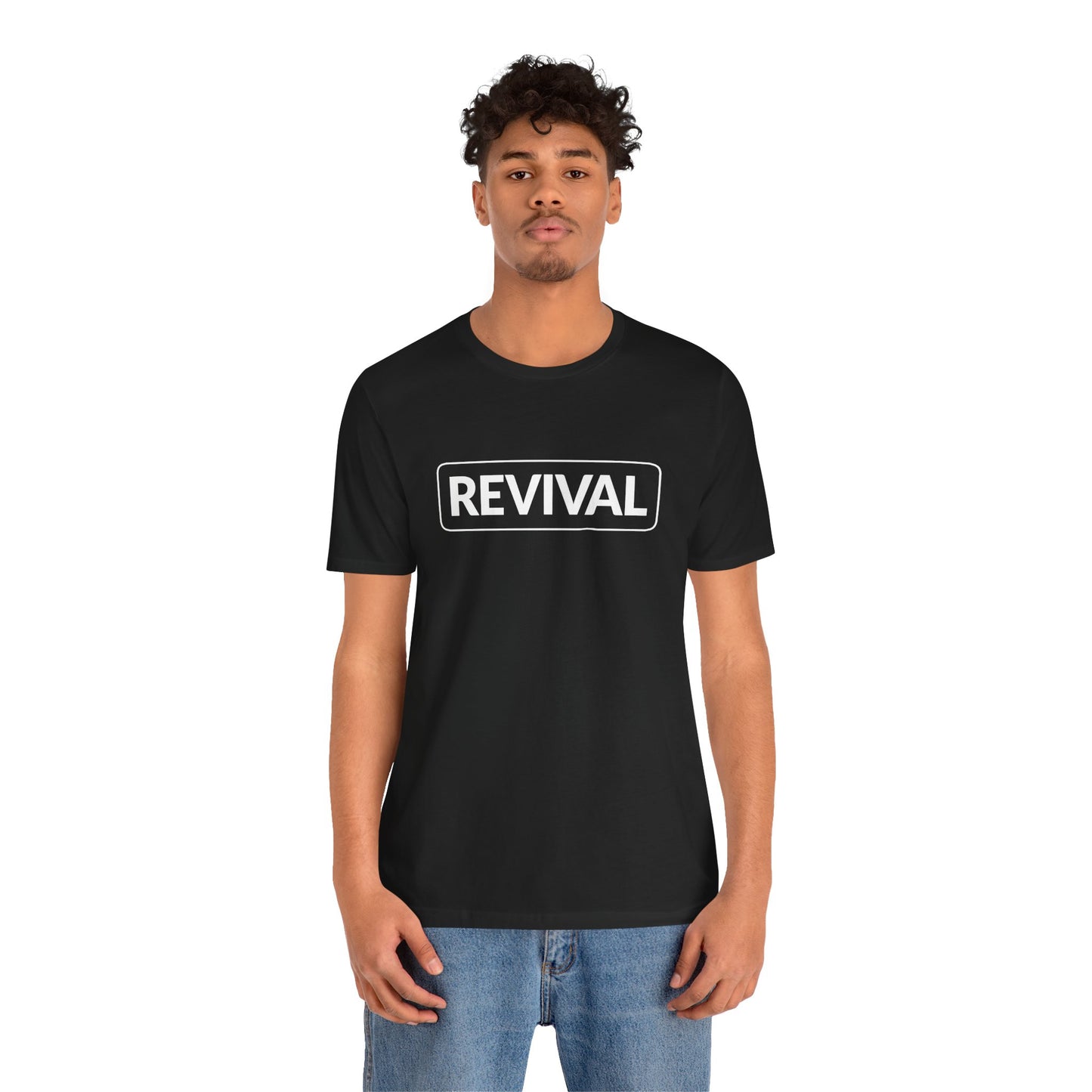 REVIVAL Classic Black Tee