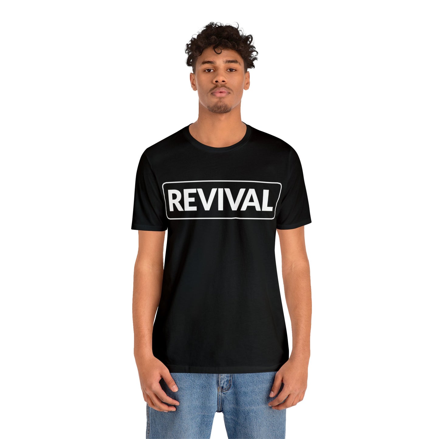 REVIVAL Classic Black Tee